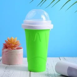 SimpleLiving Slush Puppy Beker Groen - Slush Beker Maker Groen- Slushy Cup Green - DIY Smoothie Cup Green -Tefal Shop 550x550 112