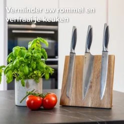 Coninx Quin Messenblok Magnetisch - Messenmagneet - Antislip - Messenhouder RVS / Acacia 17 Coninx Quin Messenblok Magnetisch - Messenmagneet - Antislip - Messenhouder RVS / Acacia -Tefal Shop 550x550 169