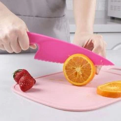 QiQi Kindermessen - Inclusief Snijplank - 4-delige Kindermessenset - Kiddikutter -Tefal Shop 550x550 216