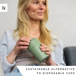 LARS NYSØM Roestvrij Stalen Koffiemok 'Bevægelse' 380ml Sage -Tefal Shop 550x550 221