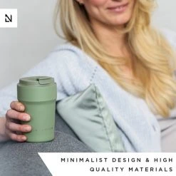 LARS NYSØM Roestvrij Stalen Koffiemok 'Bevægelse' 380ml Sage -Tefal Shop 550x550 225