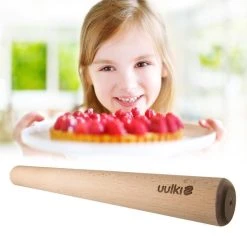 Uulki Franse Deegroller - Ecologische Deegrol Uit Europees Beukenhout – Houten Deegrolstok 45 Cm Lang -Tefal Shop 550x550 254