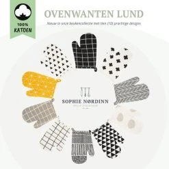 Sophie Nørdinn Ovenwanten Van Sophie Nordinn® - Ovenhandschoenen Lund (Raster Grijs) - Ovenwanten 2 Stuks - Katoen 10 Sophie Nørdinn Ovenwanten Van Sophie Nordinn® - Ovenhandschoenen Lund (Raster Grijs) - Ovenwanten 2 Stuks - Katoen -Tefal Shop 550x550 287