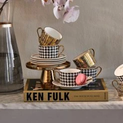 Riviera Maison Kop En Schotel - L'Avenue Cup & Saucer - Goud -Tefal Shop 550x550 293