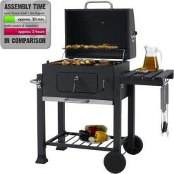 Tepro Toronto Click Barbecue Bbq Houtskool - Grilloppervlak (LxB) 56 X 42 Cm - Met Thermometer In De Deksel - RVS - Houtskoolbarbecue 9 Tepro Toronto Click Barbecue Bbq Houtskool - Grilloppervlak (LxB) 56 X 42 Cm - Met Thermometer In De Deksel - RVS - Houtskoolbarbecue -Tefal Shop 550x550 30