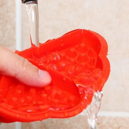 Shopdomain Hartvorm Siliconen Wafelvorm-Wafelijzer-bakkerij Gereedschappen Cake-Wafelijzer-5 Wafels - Rood 7 Shopdomain Hartvorm Siliconen Wafelvorm-Wafelijzer-bakkerij Gereedschappen Cake-Wafelijzer-5 Wafels - Rood - Afbeelding 5