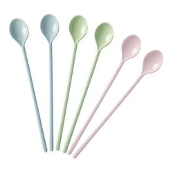 Gohh® Gohh 6 Longdrink Lepels (18,5 Cm) Koffielepels Theelepels Vaatwasserbestendig Jamlepel Mosterdlepel -Tefal Shop 550x550 369