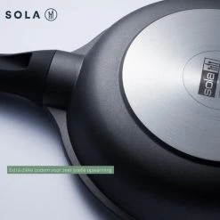 Sola Koekenpan Fair Cooking - Ø 24 Cm - Zwart/wit - Aluminium - Antiaanbaklaag -Tefal Shop 550x550 432