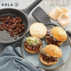 Sola Koekenpan Fair Cooking - Ø 24 Cm - Zwart/wit - Aluminium - Antiaanbaklaag -Tefal Shop 550x550 433