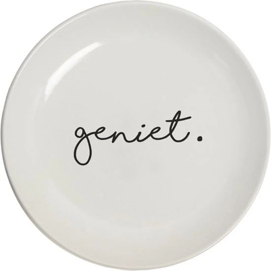 Gusta® Bord Set Van 4 Stuks ø15cm . Met Tekst Geniet / Lekker/ Vandaag Is Mijn Lievelingsdag /hondje Gusta 8 Gusta® Bord Set Van 4 Stuks ø15cm . Met Tekst Geniet / Lekker/ Vandaag Is Mijn Lievelingsdag /hondje Gusta - Afbeelding 6