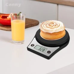 Phreeze Keukenweegschaal Digitaal - Digitale Keukenweegschaal - Precisie Keuken Weegschaal - Tot 5 KG -Tefal Shop 550x550 490