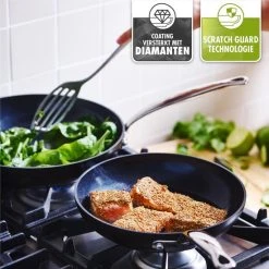 GreenPan Barcelona Infinity Pro Hapjespan Met Deksel - Ø28 Cm - Keramisch - Inductie -Tefal Shop 550x550 499