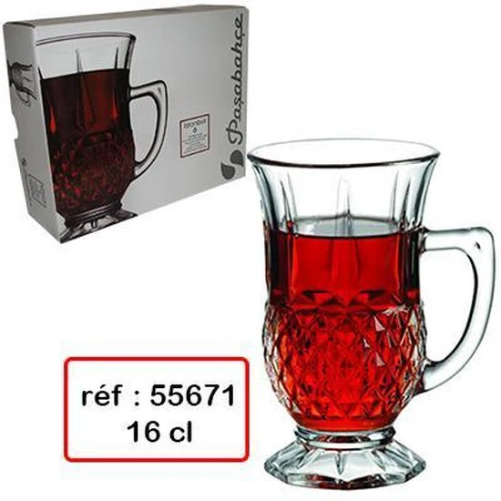 Pasabahce Istanbul Glazen - 160 Ml - Set Van 6 4 Pasabahce Istanbul Glazen - 160 Ml - Set Van 6 - Afbeelding 2