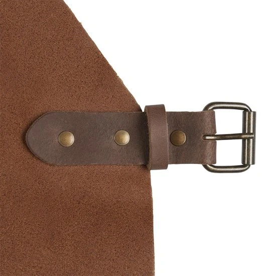 Wavea Cookware Leren BBQ Schort - Cognac - 80 X 50 Cm - Barbecue Schort Met Leren Riemen - Keukenschort 9 Wavea Cookware Leren BBQ Schort - Cognac - 80 X 50 Cm - Barbecue Schort Met Leren Riemen - Keukenschort - Afbeelding 7