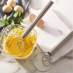 Flokoo Deense Deegklopper - Bakken - Mengen En Kloppen - Garde - RVS -Tefal Shop 550x550 544