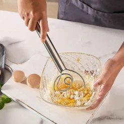 Flokoo Deense Deegklopper - Bakken - Mengen En Kloppen - Garde - RVS -Tefal Shop 550x550 545