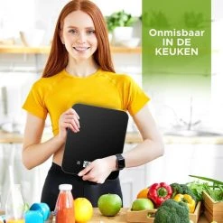 Witts Digitale Precisie Keuken Weegschaal – 1gr Tot 15 Kg – Tarra Functie – Elektrisch – Zwart -Tefal Shop 550x550 6