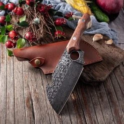 T&M Knives Gehamerd Koksmes Met Opener - Professioneel En Vlijmscherp - BBQ Mes 24 T&M Knives Gehamerd Koksmes Met Opener - Professioneel En Vlijmscherp - BBQ Mes -Tefal Shop 550x550 675