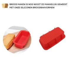 MaTotZo Siliconen Brood En Cake Bakvorm (2 Stuks) - Broodvorm - Broodbakvorm - Zelf Brood Bakken - Anti Aanbak Bakvormen - Rood 8 MaTotZo Siliconen Brood En Cake Bakvorm (2 Stuks) - Broodvorm - Broodbakvorm - Zelf Brood Bakken - Anti Aanbak Bakvormen - Rood -Tefal Shop 550x550 704