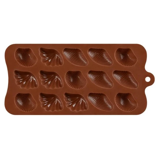 Merkloos Kitchen Princess - Siliconen Chocoladevorm Snoepjes Schelpen - Chocolade Mal Fondant Bonbonvorm - 15 Stuks 3 Merkloos Kitchen Princess - Siliconen Chocoladevorm Snoepjes Schelpen - Chocolade Mal Fondant Bonbonvorm - 15 Stuks