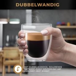 RoyalGoods® Dubbelwandige Glazen – Koffieglazen - Theeglazen – 350ML – 2 Stuks – Cappuccino Glazen - Latte Macchiato Glazen -Tefal Shop 550x550 776
