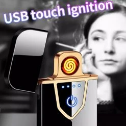 Easylightershop Plasma Aansteker - Storm Aansteker - Elektrische Aansteker - Oplaadbaar - Usb Aansteker - Sigaretten Aansteker - Windproof Aansteker - Touchscreen -Tefal Shop 550x550 789