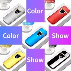 Easylightershop Plasma Aansteker - Storm Aansteker - Elektrische Aansteker - Oplaadbaar - Usb Aansteker - Sigaretten Aansteker - Windproof Aansteker - Touchscreen -Tefal Shop 550x550 790