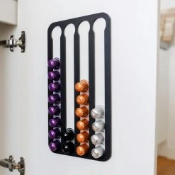 Jooba Capsulehouder Nespresso - Koffiecups Houder - Wandhouder - Mat Zwart- 40 Capsules - Cuphouder -Tefal Shop 550x550 811