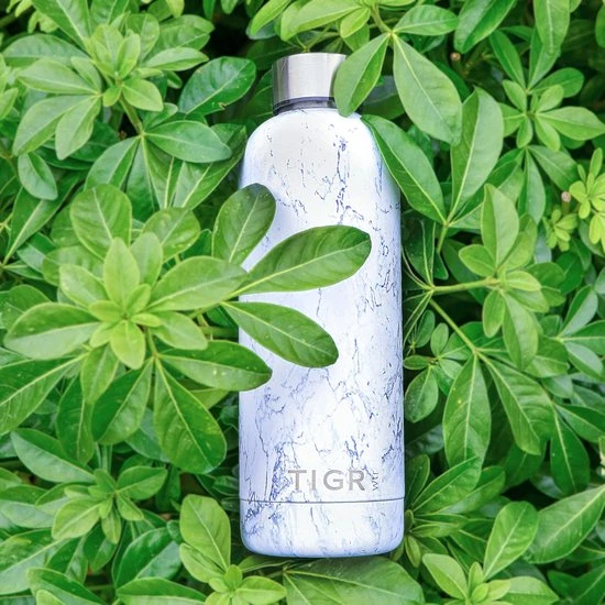TIGR The Minimalist - Drinkfles - Thermosfles - RVS - 750ml - Wit Marmer 7 TIGR The Minimalist - Drinkfles - Thermosfles - RVS - 750ml - Wit Marmer - Afbeelding 5