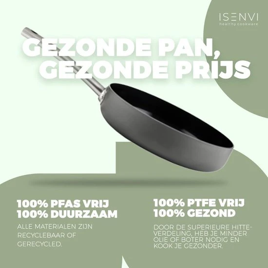 ISENVI Murray Super Combi - Pannenset Inductie - 4 Delig - RVS Handgreep 7 ISENVI Murray Super Combi - Pannenset Inductie - 4 Delig - RVS Handgreep - Afbeelding 5