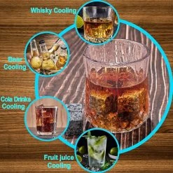 Igoods Whiskey Stenen - Herbruikbare IJsblokjes - Whisky Stones - 9 Stuks -Tefal Shop 550x550 868