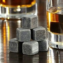 Igoods Whiskey Stenen - Herbruikbare IJsblokjes - Whisky Stones - 9 Stuks -Tefal Shop 550x550 869