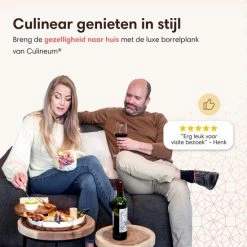 Culineum® Luxe Borrelplank Met Messen & Schaaltjes - Tapasplank, Serveerplank & Kaasplank - 30 Cm - Keramiek / Hout 14 Culineum® Luxe Borrelplank Met Messen & Schaaltjes - Tapasplank, Serveerplank & Kaasplank - 30 Cm - Keramiek / Hout -Tefal Shop 550x550 888