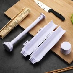 Sushi Tools Sushitools - Sushi Maken - Sushi Maker - Sushi Set - Milieuvriendelijke Sushi Bazooka Kit - Sushi Set XXL - Sushi Go - 2 Paar Sushi Sticks - Wit -Tefal Shop 550x550 952