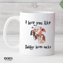 Ekkos Harry Potter Dobby Mok - Harry Potter - Cadeau Voor Vrouw - Koffiemok - Grappige Cadeaus - Cadeau Voor Man - Kado Man - Kado Vrouw - Valentijn Cadeautje Voor Haar - Mokken En Bekers - Verjaardag Cadeau - Koffiekopjes - Mok Met Tekst -Tefal Shop 550x550 993