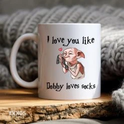 Ekkos Harry Potter Dobby Mok - Harry Potter - Cadeau Voor Vrouw - Koffiemok - Grappige Cadeaus - Cadeau Voor Man - Kado Man - Kado Vrouw - Valentijn Cadeautje Voor Haar - Mokken En Bekers - Verjaardag Cadeau - Koffiekopjes - Mok Met Tekst -Tefal Shop 550x550 994