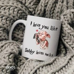 Ekkos Harry Potter Dobby Mok - Harry Potter - Cadeau Voor Vrouw - Koffiemok - Grappige Cadeaus - Cadeau Voor Man - Kado Man - Kado Vrouw - Valentijn Cadeautje Voor Haar - Mokken En Bekers - Verjaardag Cadeau - Koffiekopjes - Mok Met Tekst -Tefal Shop 550x550 995