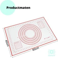 Ketchy - Deegmat - Bakmat - Ovenmat - Deegmat 60x40 Cm - Bakken - Koken - BPA Vrij - Herbruikbaar - 1 Stuk 11 Ketchy - Deegmat - Bakmat - Ovenmat - Deegmat 60x40 Cm - Bakken - Koken - BPA Vrij - Herbruikbaar - 1 Stuk -Tefal Shop 550x552 15