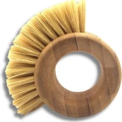 Keufens Champignonborstel | Paddenstoelborstel | Veegborstel | Aardappel Borstel | Champignonborsteltje | Bamboe