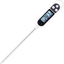 ThermoCooking Multifunctionele Digitale Voedselthermometer - Keukenthermometer - BBQ Thermometer - Vleesthermometer - Vloeistofthermometer- Kern Thermometer - Vlees Vis Voedsel - Inclusief Batterij -Tefal Shop 550x554 4