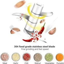 IMTEX Hakmolen Elektrische - USB Oplaadbal - Mini Portable Chopper - 250ml - Roze -Tefal Shop 550x555 3