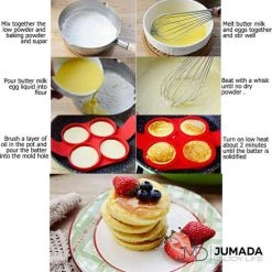 Merkloos Jumada's Bakvorm Voor In De Koekenpan - Bakvorm Flipper - Pannenkoek Vorm - Ei Of Poffertjes - Siliconen - Grote Rondjes Vorm 8 Merkloos Jumada's Bakvorm Voor In De Koekenpan - Bakvorm Flipper - Pannenkoek Vorm - Ei Of Poffertjes - Siliconen - Grote Rondjes Vorm -Tefal Shop 550x557 8