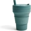 Stojo - Biggie Cup - 470 Ml - Herbruikbaar - Opvouwbaar - Groen -Tefal Shop 550x561 8