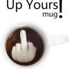 Merkloos Middelvinger Koffiemok - Grappig - Creatief - Perfect Cadeau - Humor - Thee - Melk - Keramiek -Tefal Shop 550x567 1