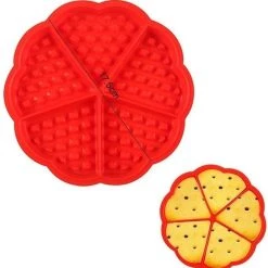Shopdomain Hartvorm Siliconen Wafelvorm-Wafelijzer-bakkerij Gereedschappen Cake-Wafelijzer-5 Wafels - Rood 12 Shopdomain Hartvorm Siliconen Wafelvorm-Wafelijzer-bakkerij Gereedschappen Cake-Wafelijzer-5 Wafels - Rood -Tefal Shop 550x571