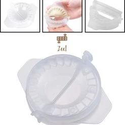 M-ZeeL Kunstof Deegvormer Mal Voor Ravioli, Pastei, Dumpling, Empanada – Maker Keukengerei - Knoedel Maker