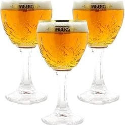 Grimbergen Bierglazen - 33cl - Set Van 3 Stuks
