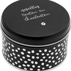 Zoedt Theeblik Met Onderzetters - Zwart Wit - Gezellig Teuten En Theeleuten -Tefal Shop 550x579