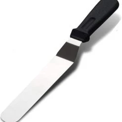 Merkloos Paletmes - Glaceermes - Middel - 32cm - Gebogen Spatel