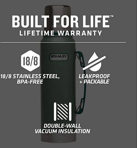 Stanley PMI Stanley The Perfect-Brew Pour Over - Koffiefilterhouder- Hammertone Green 17 Stanley PMI Stanley The Perfect-Brew Pour Over - Koffiefilterhouder- Hammertone Green - Afbeelding 15